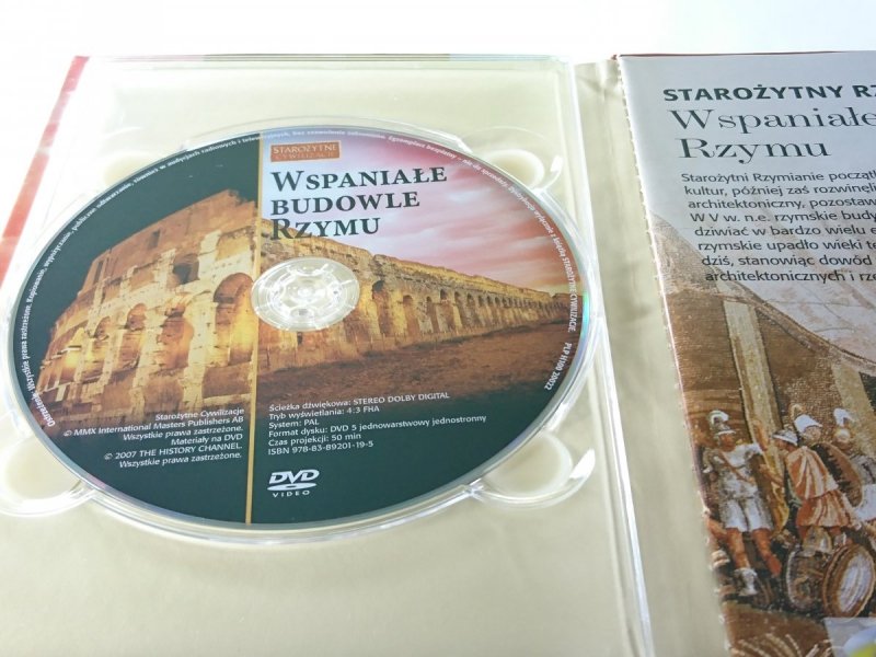 STAROŻYTNE CYWILIZACJE TOM 19 WSPANIAŁE BUDOWLE