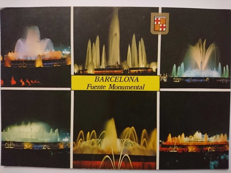 BARCELONA. FONT MONUMENTAL DE MONTJUIĆ
