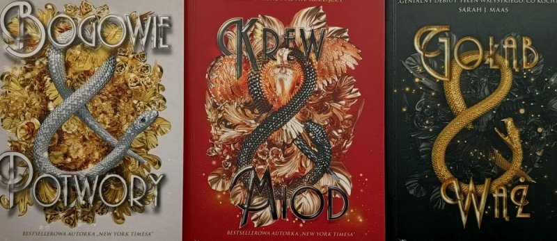 GOŁĄB WĄŻ. KREW MIÓD. BOGOWIE POTWORY - Shelby Mahurin
