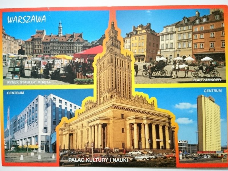 WARSZAWA. RYNEK STAREGO MIASTA, PLAC ZAMKOWY I INNE FOT. PARMA