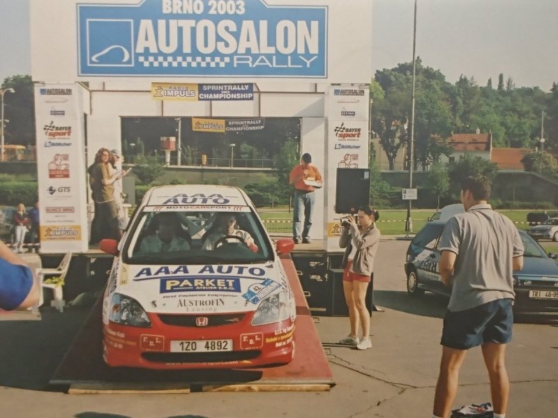 RAJD WRC 2005 ZDJĘCIE NUMER #036 HONDA CIVIC
