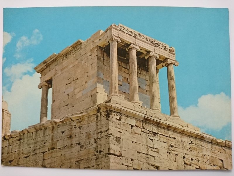 ATHENES. ACROPOLIE – LE TEMPLE DE LA VICTOIRE