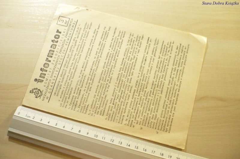 INFORMATOR. KOMIET ZAŁOŻYCIELSKI NIEZALEŻNYCH NR 3