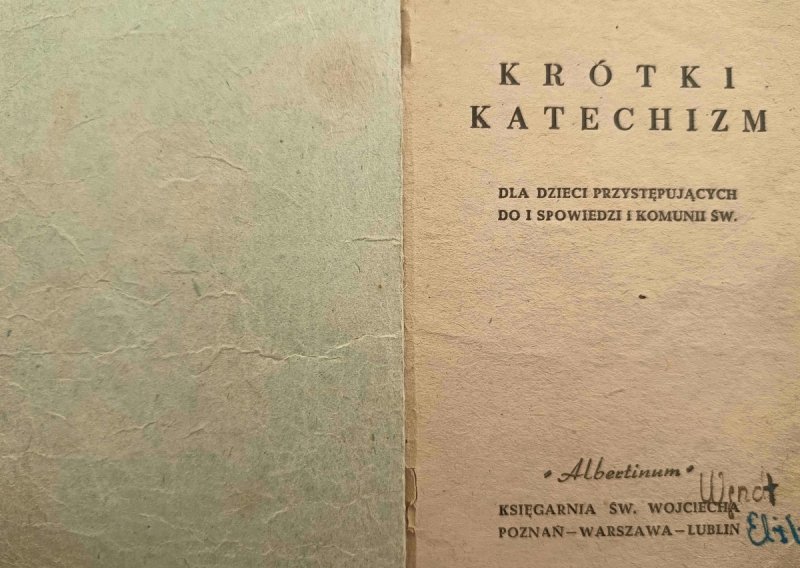 KRÓTKI KATECHIZM 1956