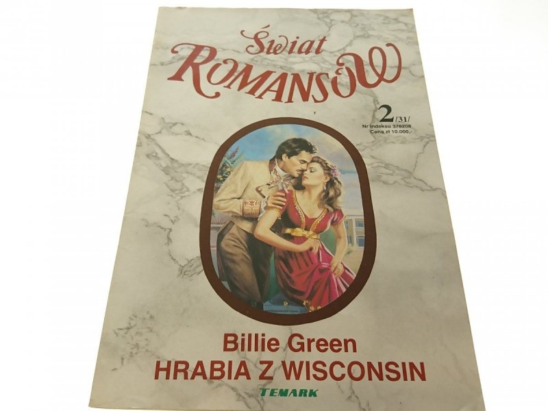 ŚWIAT ROMANSÓW 2/31/ HRABIA Z WISCONSIN Green 1993