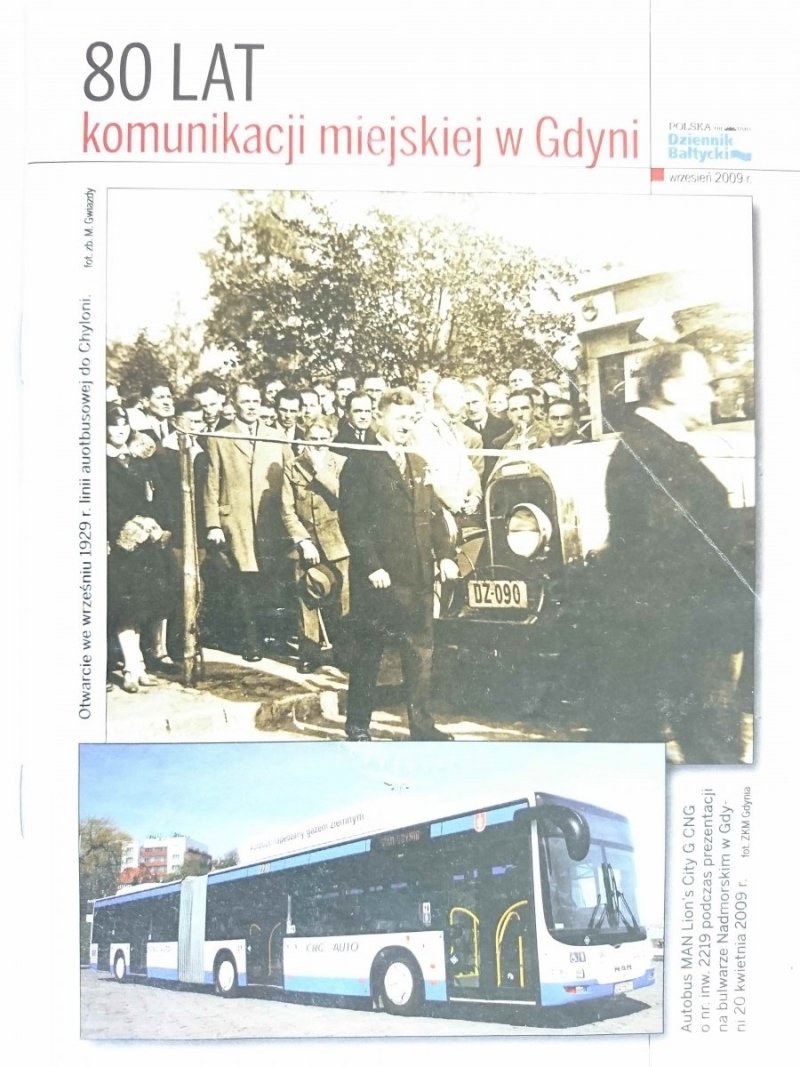 80 LAT KOMUNIKACJI MIEJSKIEJ W GDYNI 2009