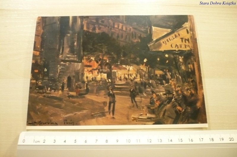 KONSTANTIN ALEXEYEBICH KOROVIN. SQUARE IN PARIS