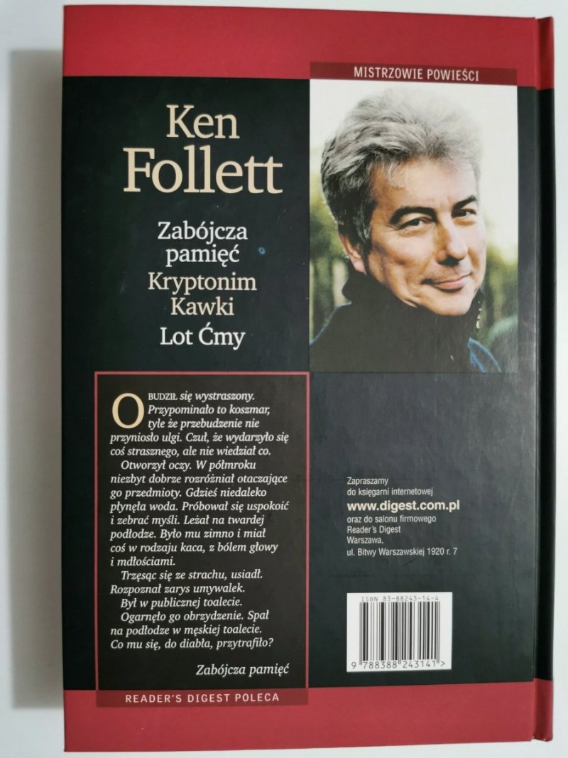 ZABÓJCZA PAMIĘĆ. KRYPTONIM KAWKI LOT ĆMY - Ken Follett 2005