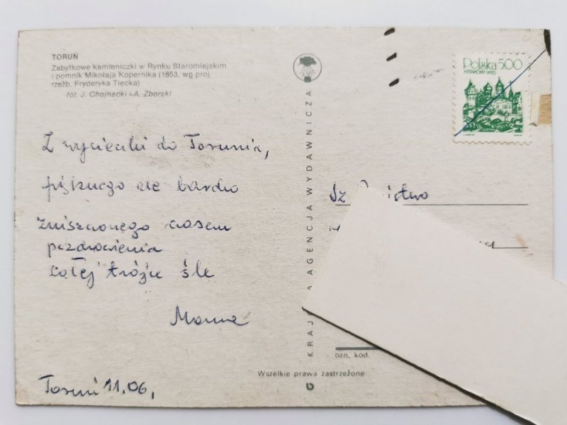 TORUŃ. ZABYTKOWE KAMIENICZKI FOT. ZBORSKI, CHOJNACKI