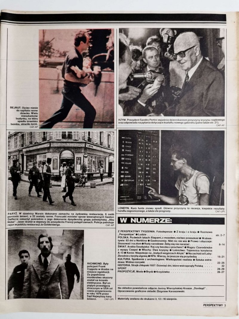 PERSPEKTYWY NUMER 27 (668) 20 SIERPNIA 1982