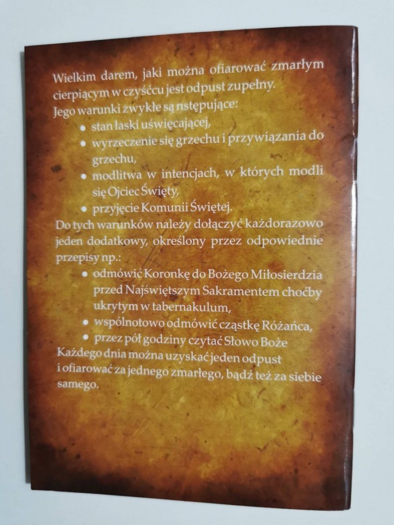 NOWENNA ZA ZMARŁYCH CIERPIĄCYCH W CZYŚĆCU 2013