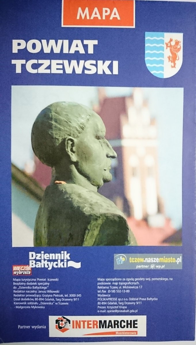 MAPA. POWIAT TCZEWSKI