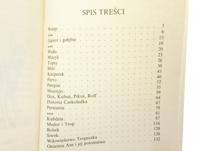 NASZE ZWIERZĘTA - Anna Iwaszkiewiczowa 1989