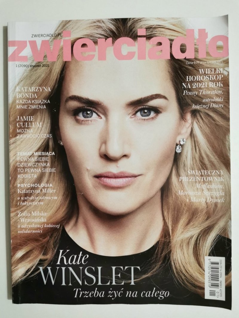 ZWIERCIADŁO NR 1 (2090) STYCZEŃ 2021 KATE WINSLET 