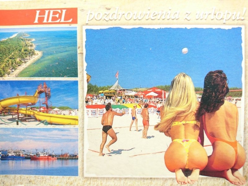 HEL. POZDROWIENIA Z URLOPU! FOT. D. ZARĘBA