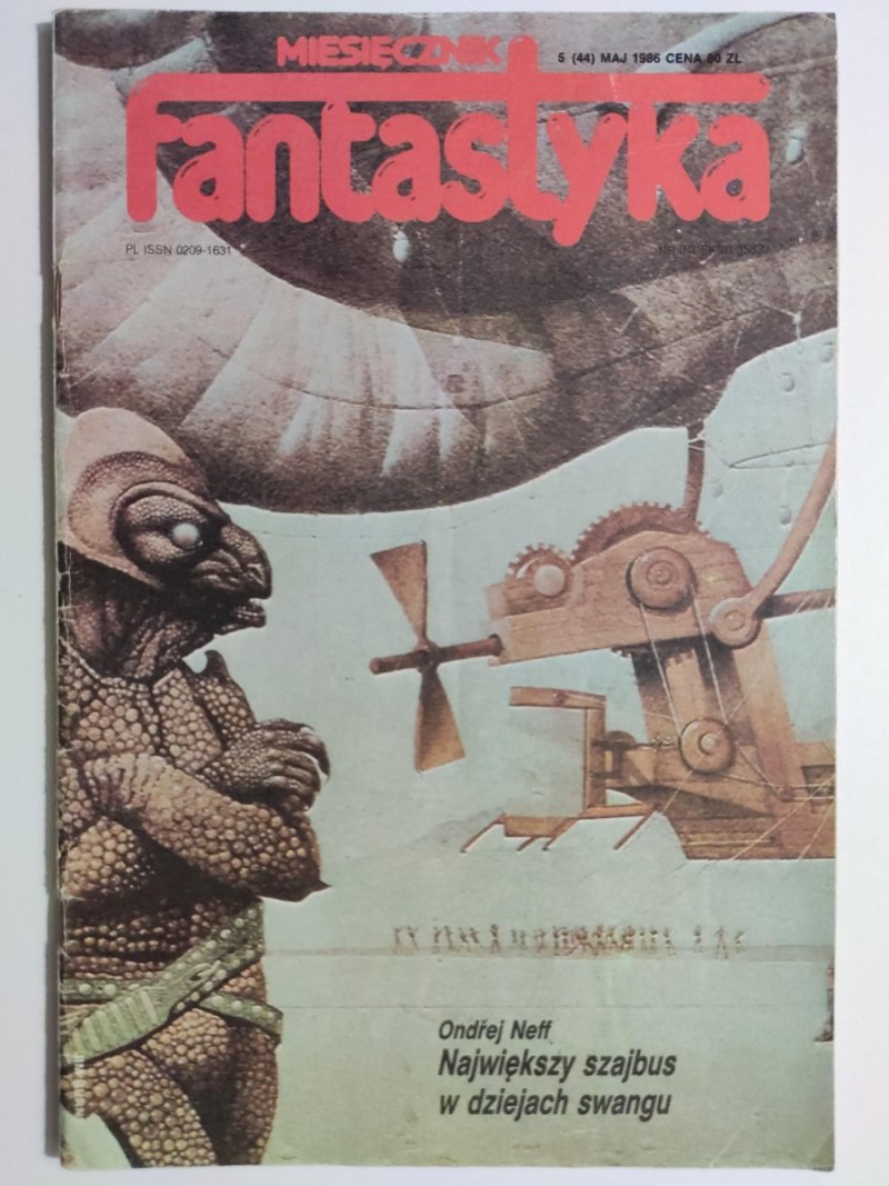 MIESIĘCZNIK FANTASTYKA NR 5 (44) MAJ 1986