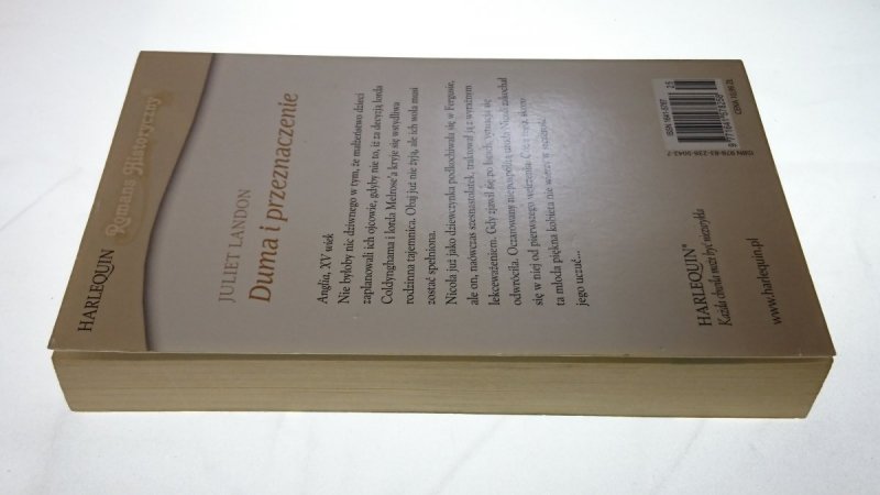 DUMA I PRZEZNACZENIE - Juliet Landon 2007