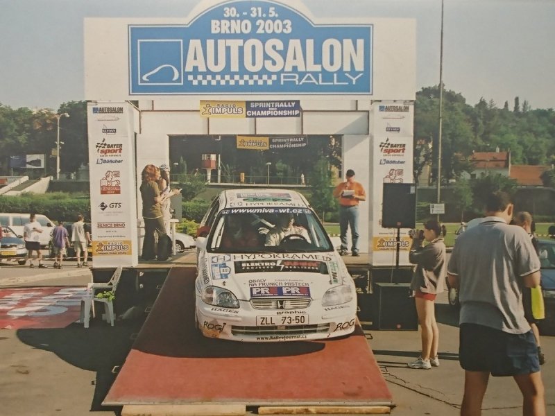 RAJD WRC 2005 ZDJĘCIE NUMER #035 HONDA CIVIC