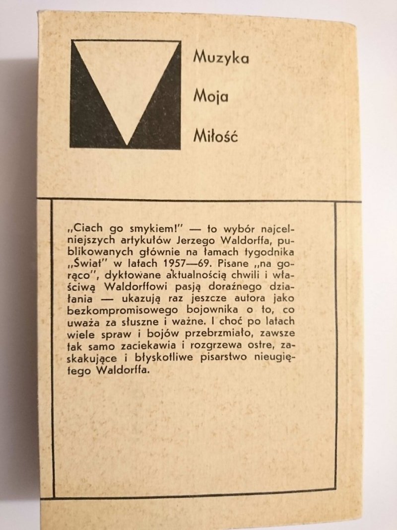 CIACH GO SMYKIEM! - Jerzy Waldorff 1972