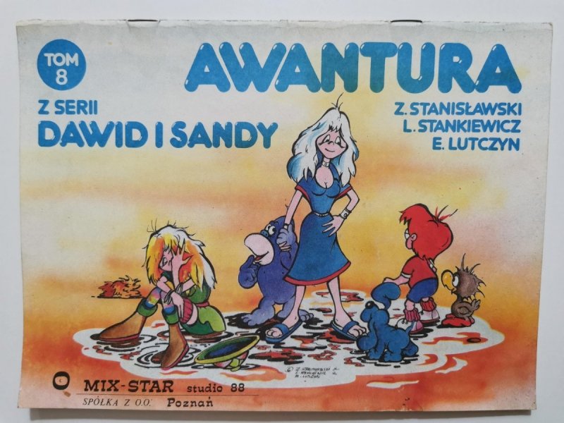 DAWID I SANDY TOM 8 AWANTURA 