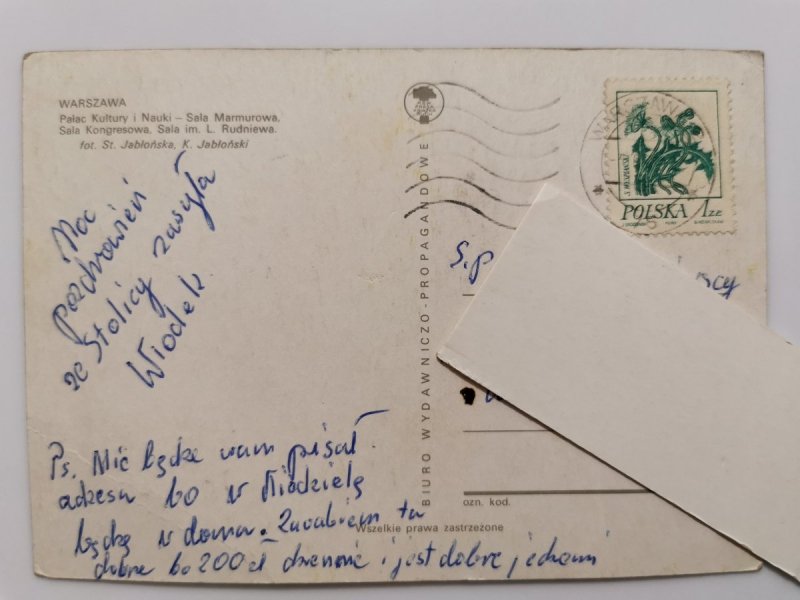 WARSZAWA. PAŁAC KULTURY I NAUKI – SALA MARMUROWA FOT. JABŁOŃSCY