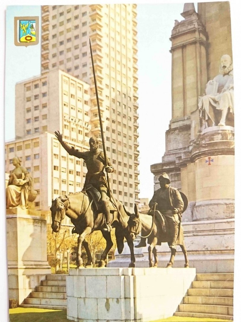 MADRID. MONUMENTO A CERVANTES