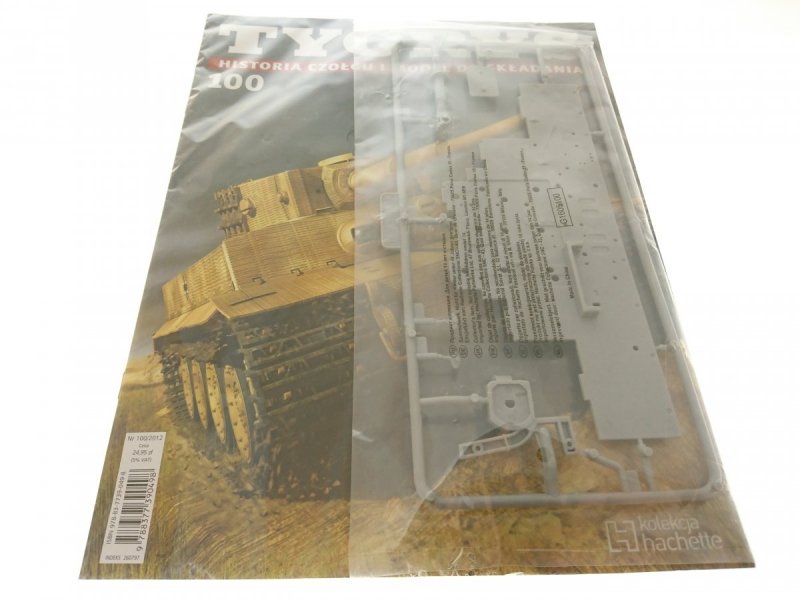 TYGRYS HISTORIA CZOŁGU I MODEL DO SKŁADANIA NR 100