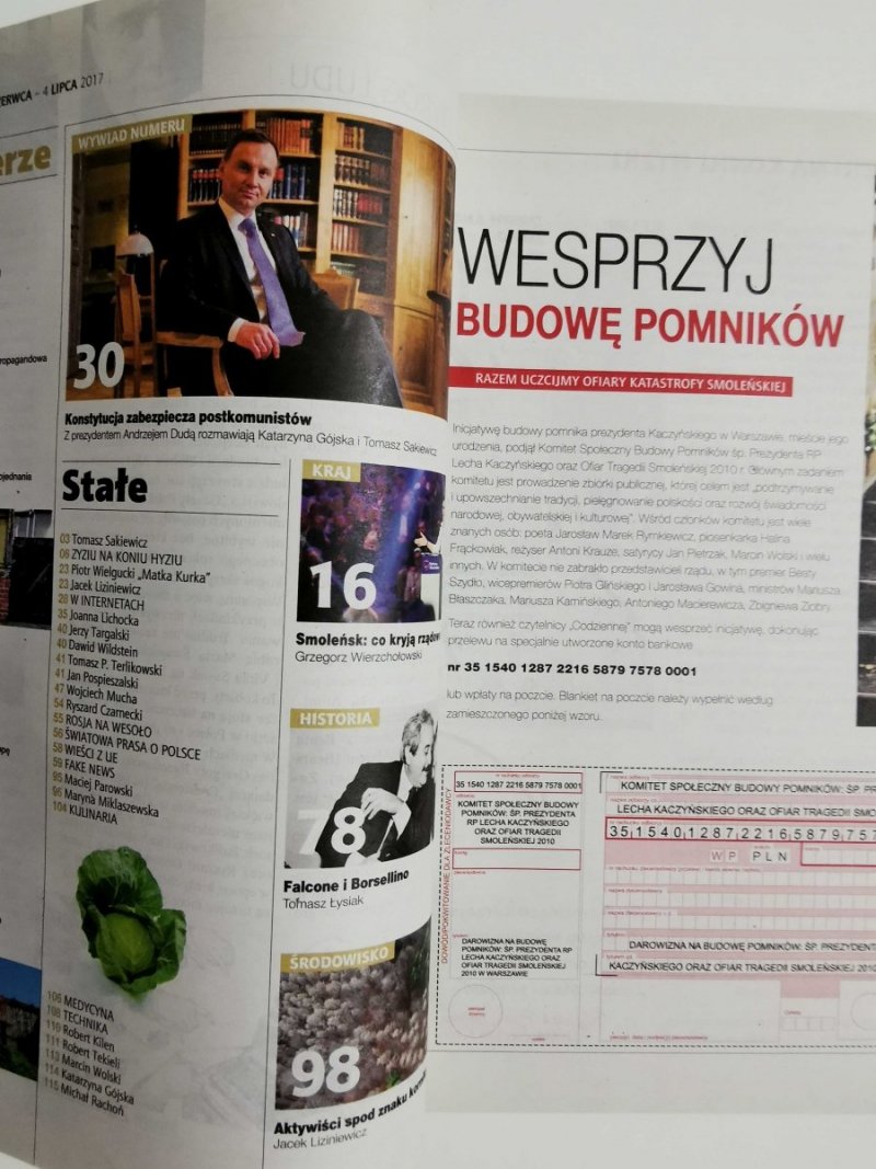 GAZETA POLSKA 28/06/2017