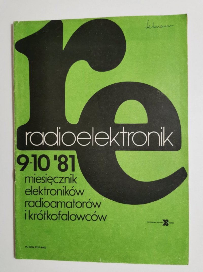 RADIOELEKTRONIK NR 9-10'81