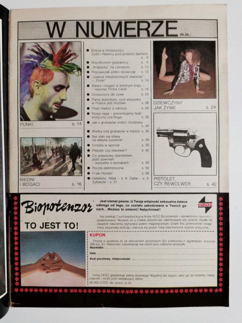 PAN MAGAZYN PORADNICZO-HOBBYSTYCZNY KWIECIEŃ 1991 NR 4 (41) ROK V 