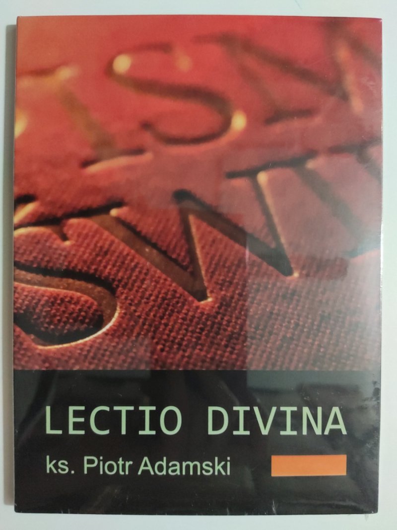 CD. LECTIO DIVINA. KS. PIOTR ADAMSKI 