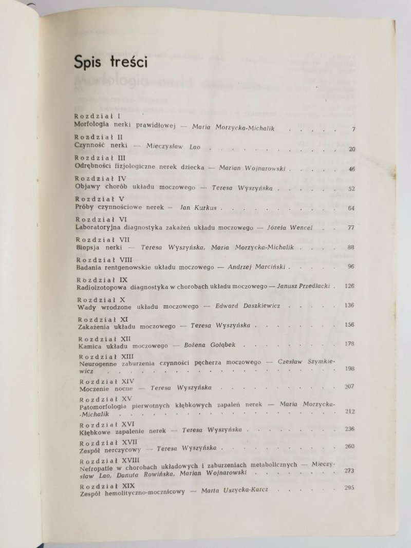 CHOROBY UKŁADU MOCZOWEGO U DZIECI 1982