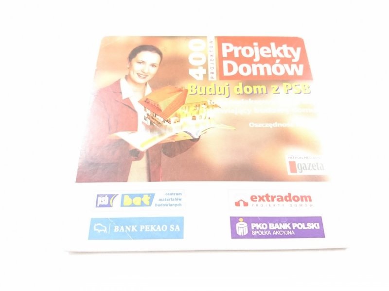 400 PROJEKTÓW DOMÓW. BUDUJ DOM Z PSB. PŁYTA CD