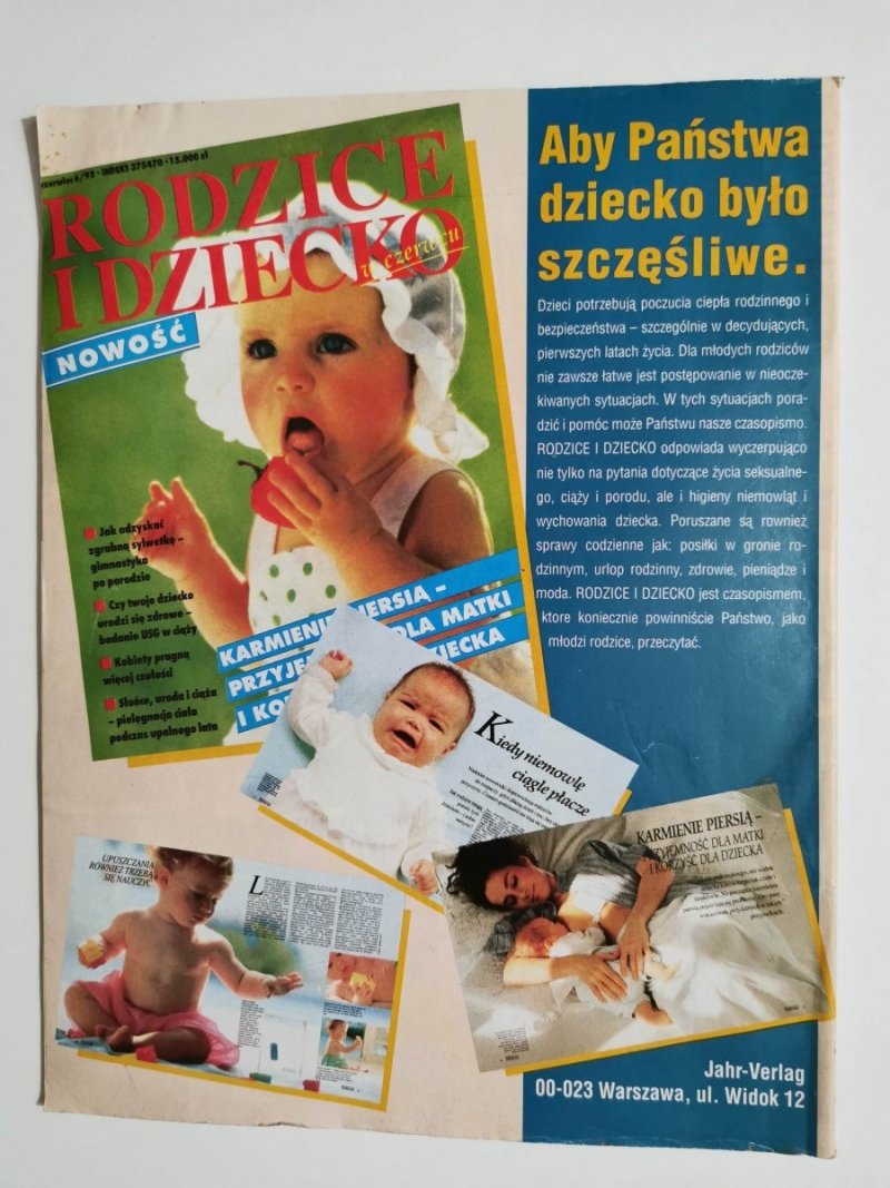 CLAUDIA NR 6/CZERWIEC 1992