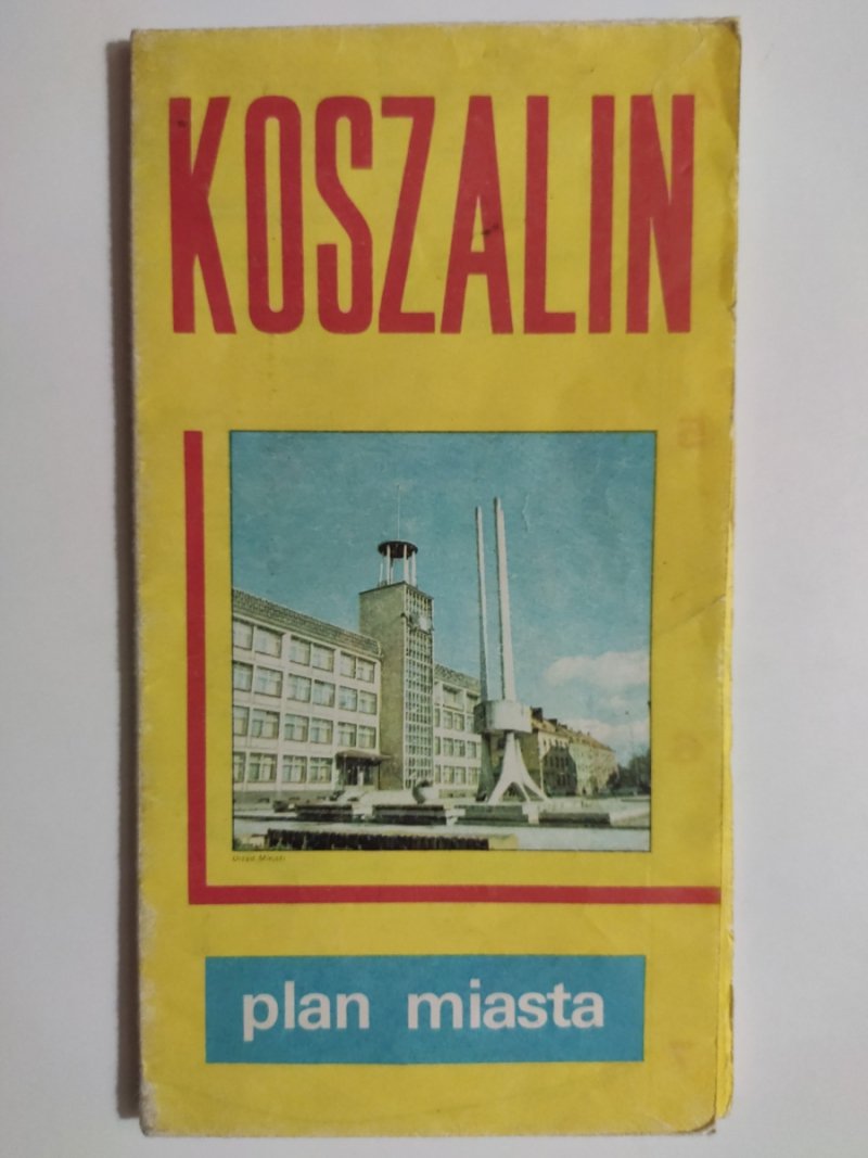 KOSZALIN PLAN MIASTA 1983