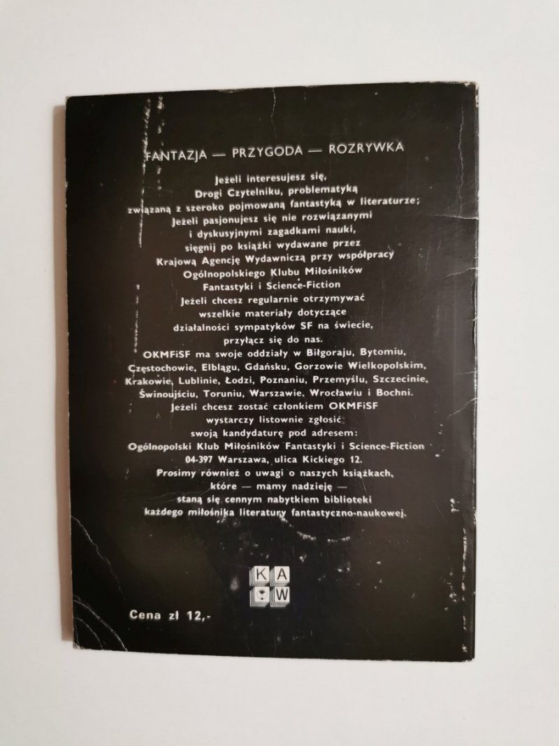 OŻENIŁEM SIĘ Z BRZYDKĄ DZIEWCZYNĄ - Michał Markowski 1980