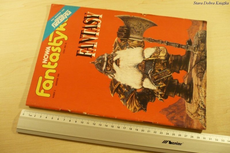 NOWA FANTASTYKA NUMER 2 SIERPIEŃ 1990 FANTASY
