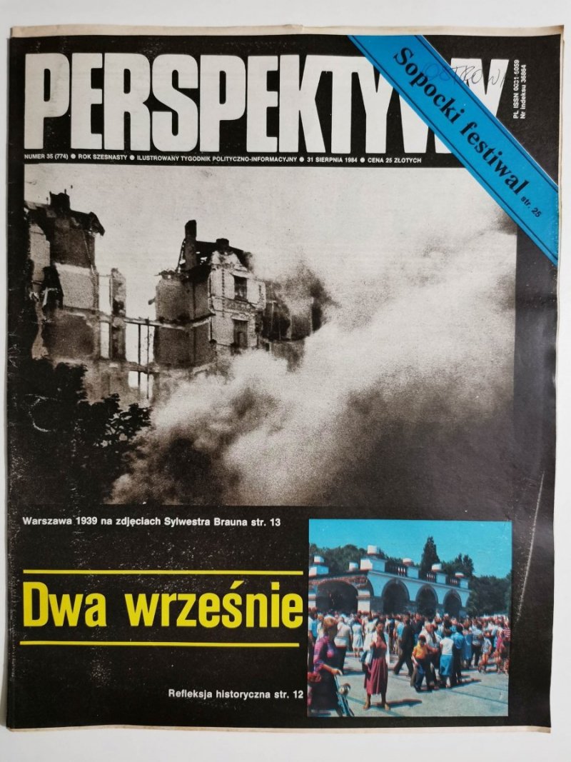 PERSPEKTYWY NUMER 35 (774) 31 SIERPNIA 1984