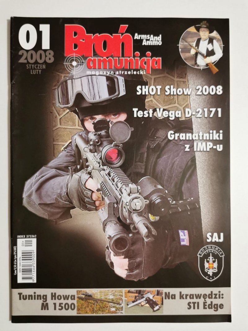 BROŃ AMUNICJA 01 2008 STYCZEŃ LUTY 