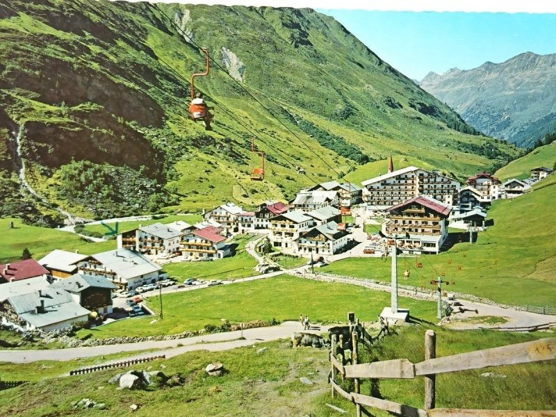 OBERGURGL 1930m MIT GAISBERG-SESSELBAHN. OTZTAL