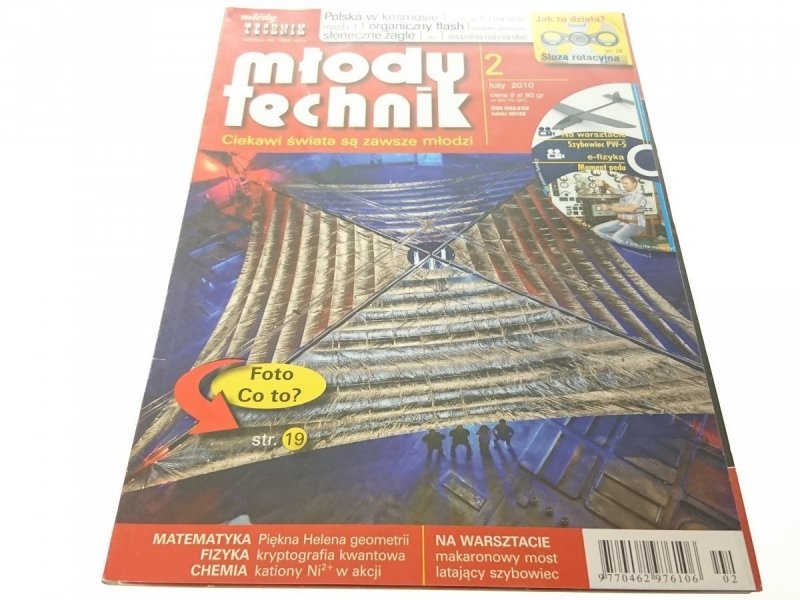 MŁODY TECHNIK 2 LUTY 2010 + PŁYTA CD