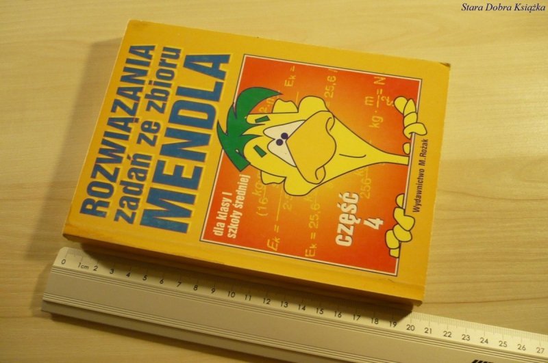 ROZWIĄZANIA ZADAŃ ZE ZBIORU MENDLA 4 Nitka (1994)