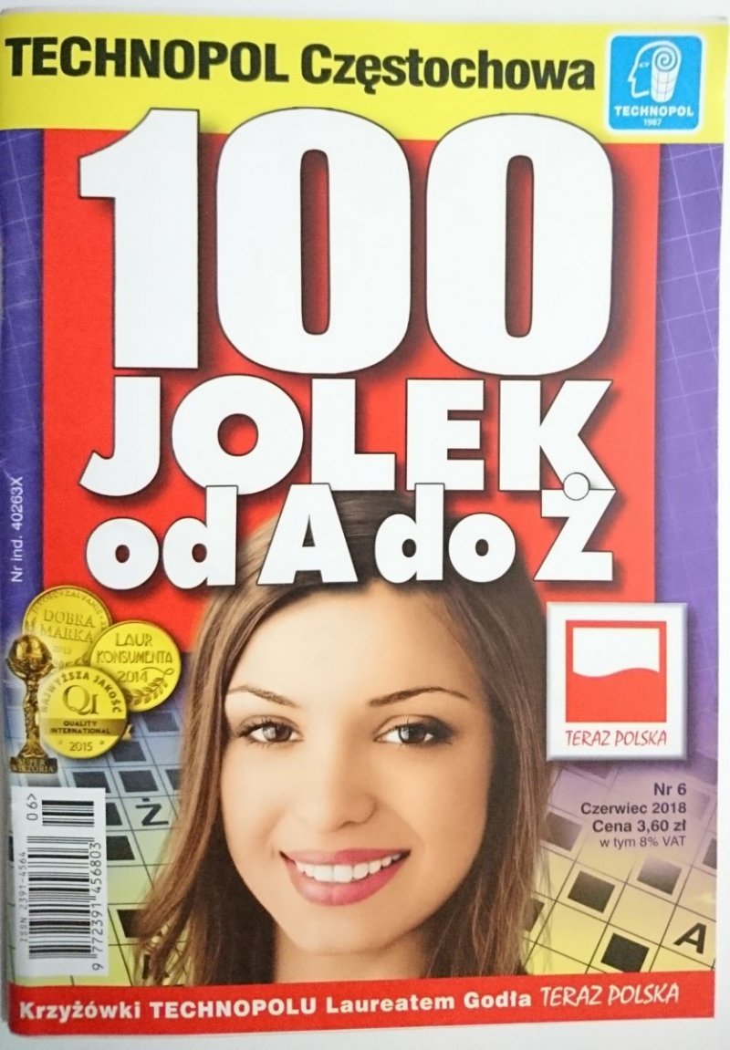 100 JOLEK OD A DO Ż NR 6 CZERWIEC 2018