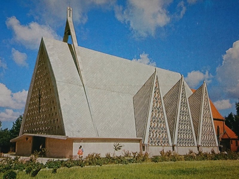 WŁADYSŁAWOWO. KOŚCIÓŁ ZBUDOWANY... FOT. RACZKOWSKI
