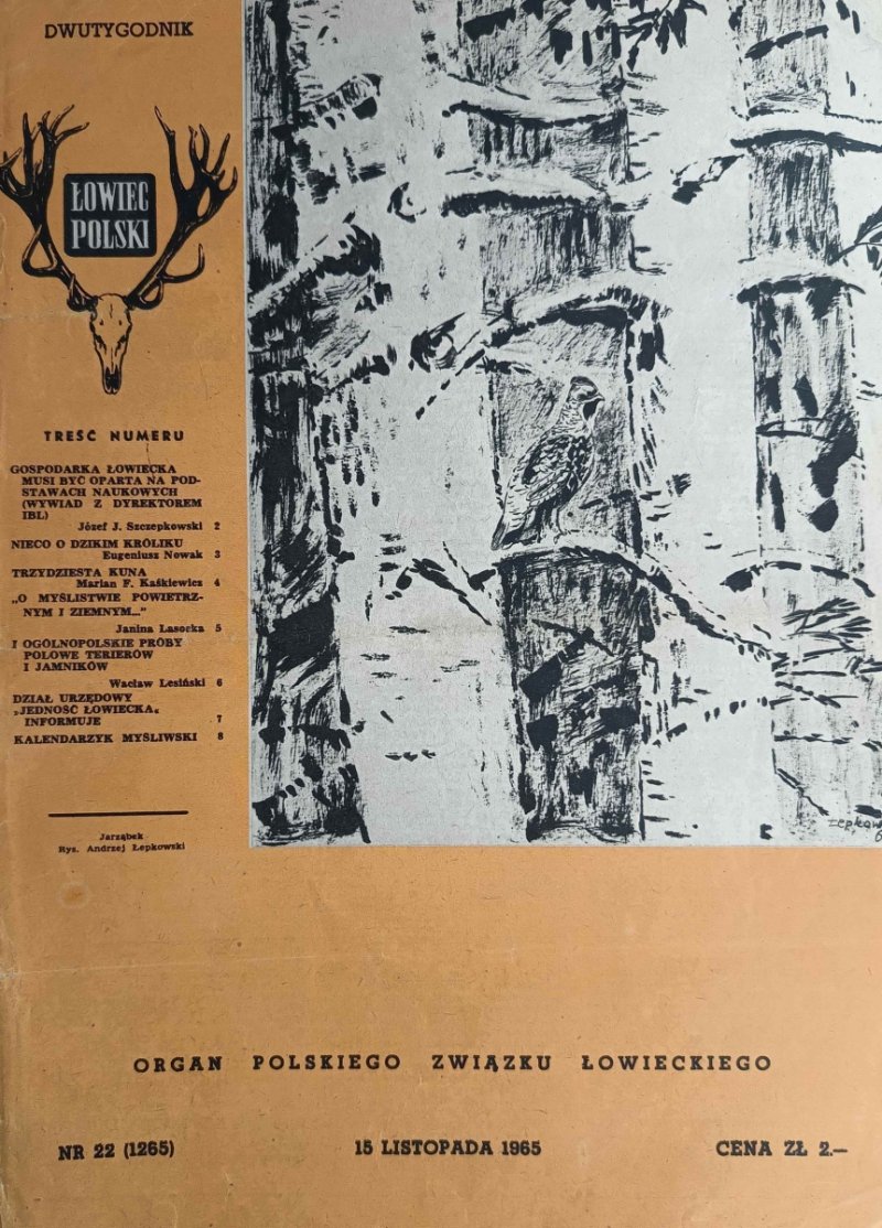 ŁOWIEC POLSKI NR 22/1965