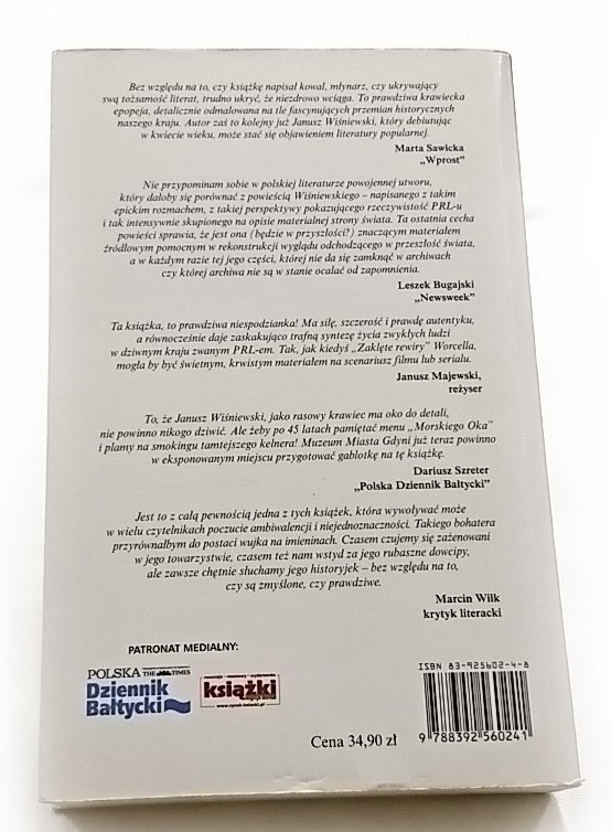 ŻYCIE SKROJONE NA MIARĘ TOM I - Janusz Wiśniewski 