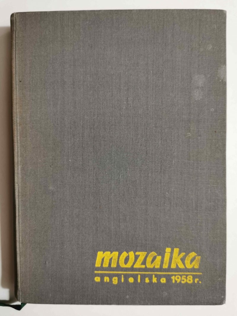 MOZAIKA ANGIELSKA 1958