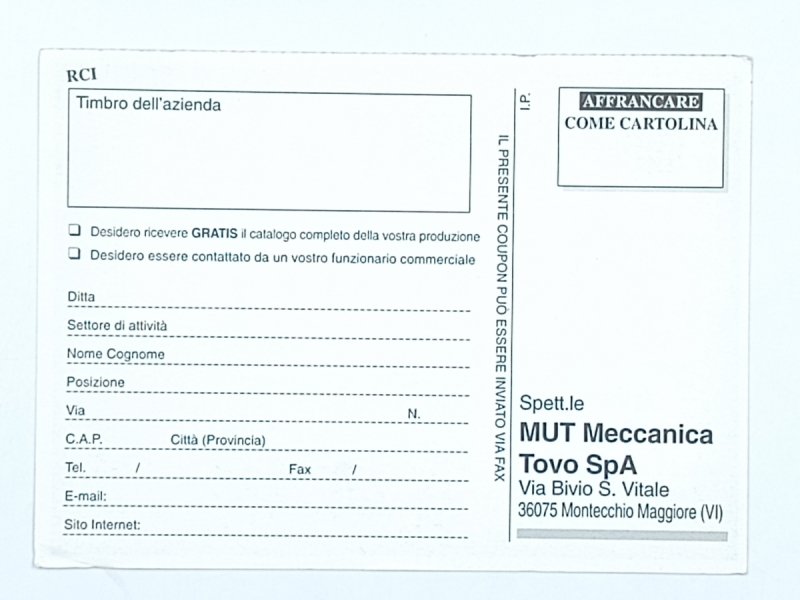 MUT MECCANICA TOVO