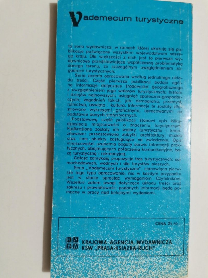 VADEMECUM TURYSTYCZNE. WOJEWÓDZTWO GDAŃSKIE 1982