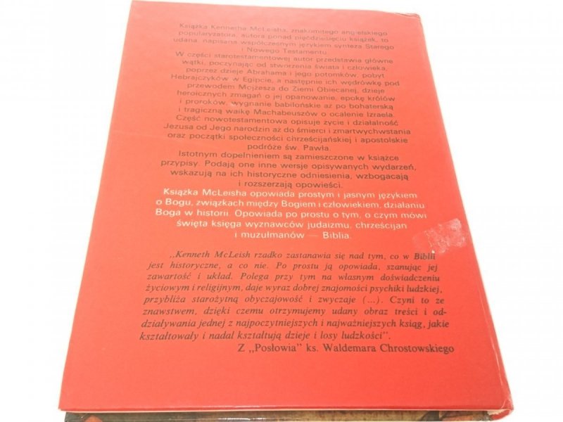 OPOWIEŚCI I LEGENDY BIBLIJNE Kenneth McLeish 1994